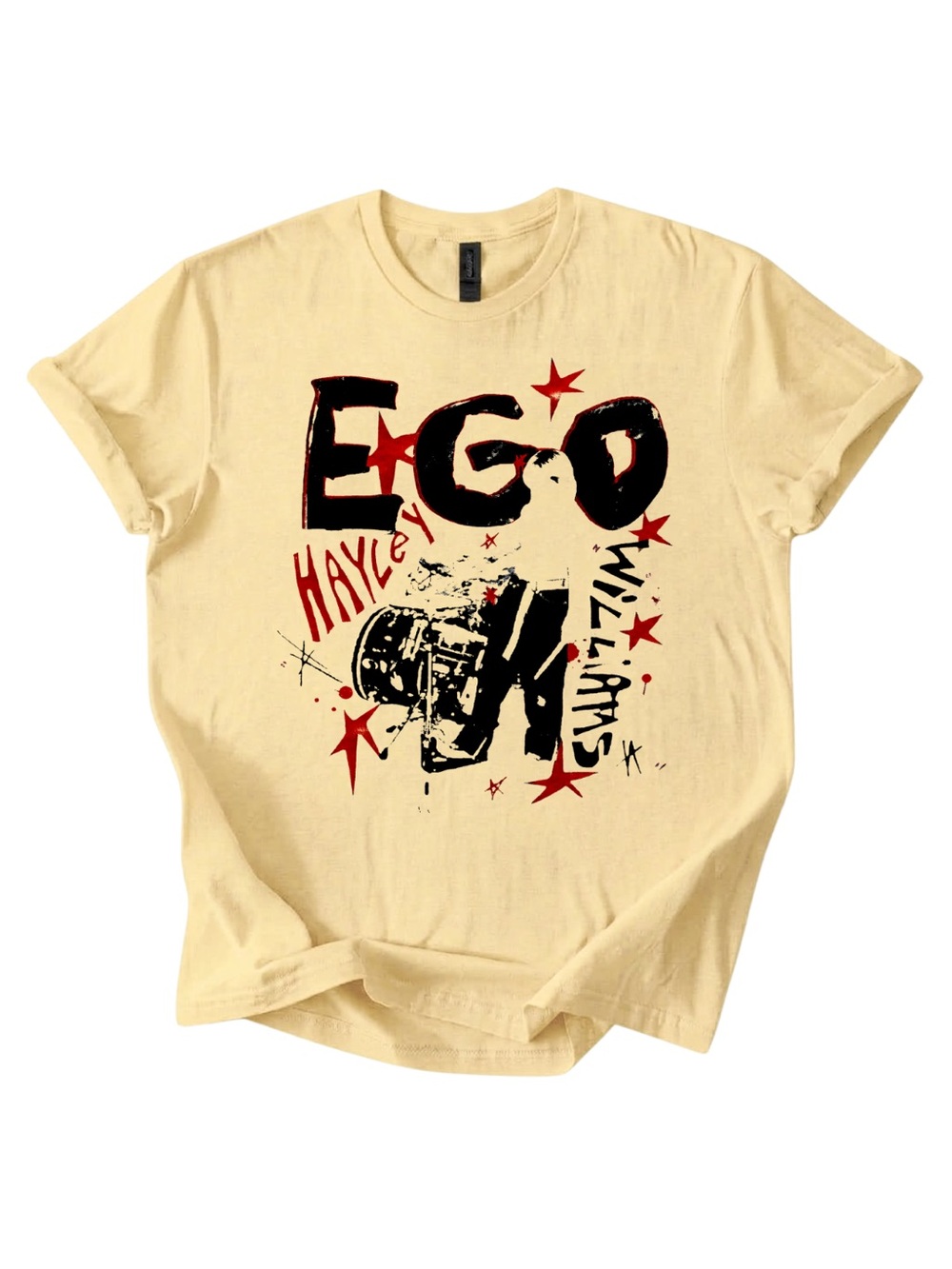 Gildan EGO Graphic Short Sleeve T-Shirt - Soft yellow